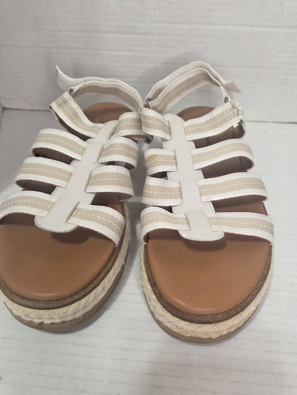 Lucky Brand Emliey Strappy Rope Flatform